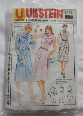 Vintage Schnittmuster - Ullstein 9269 - 4 Grössen Schnitt - Kleid (O) - Bild 1 von 2