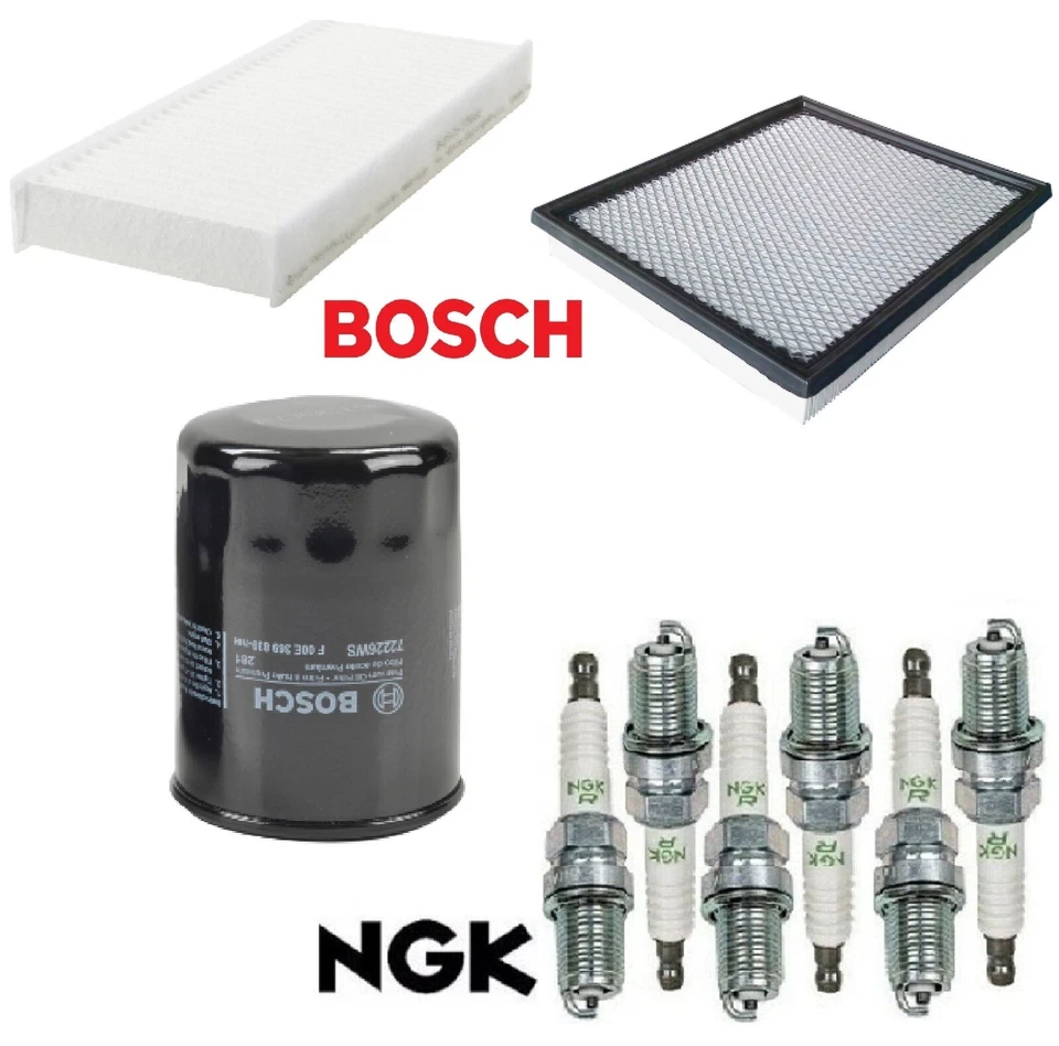 Kit de puesta a punto filtros de aceite cabina de aire tapones para Nissan Pathfinder V6 4,0 L 2005-2012 Foto 1 de 1