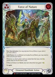 1x Force of Nature - NM - Tales of Aria - Flesh and Blood Majestic - Picture 1 of 1