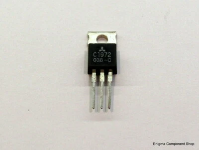 Original Mitsubishi 2SC1972 NPN RF Power Transistor. UK Seller - Fast Dispatch - Image 1 of 2