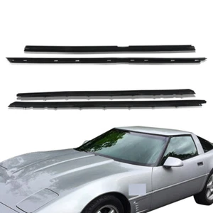 For Chevy Corvette 1990-1996 Set of 4 Window Sweep Weatherstrip Felt Seal Kit - Imagen 1 de 12