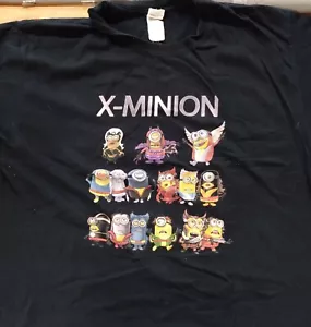 X-Men Minions X-Minions T-Shirt, Large, Barely Worn - Picture 1 of 4