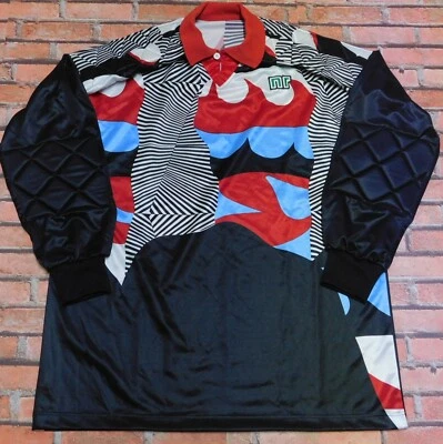 ENNERRE NR MAGLIA CALCIO SHIRT NOLEL PORTIERE VINTAGE MADE IN ITALY (025) tg. XL - Immagine 1 di 2