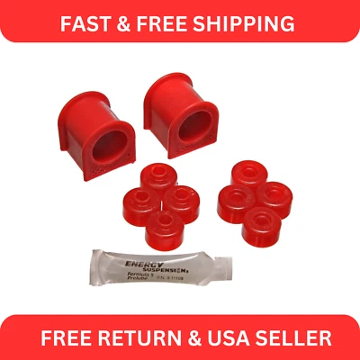 Juego de bujes de barra estabilizadora Energy Suspension 7.5119R para 90-96 300ZX Foto 1 de 2