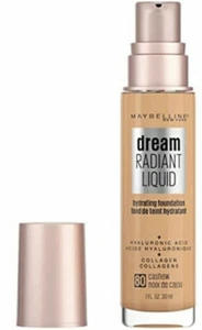 Maybelline Dream Radiant Liquid Hydrating Foundation, Cashew, Net 1 Fl - Picture 1 of 2