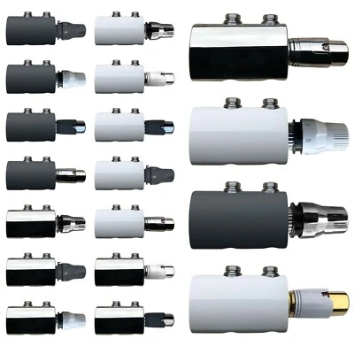  Badheizkörper Anschlussarmatur Heizkörper Mittelanschluss Multiblock Neu Design - Bild 1 von 4