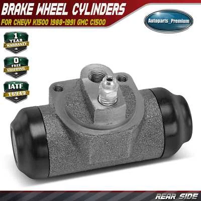 Cilindro de rueda de freno de tambor trasero izquierdo o derecho para Chevy K1500 1988-1991 GMC C1500 Foto 1 de 4