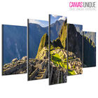 PC516 Machu Picchu Ancient City Scenic Multi Frame Canvas Wall Art Print
