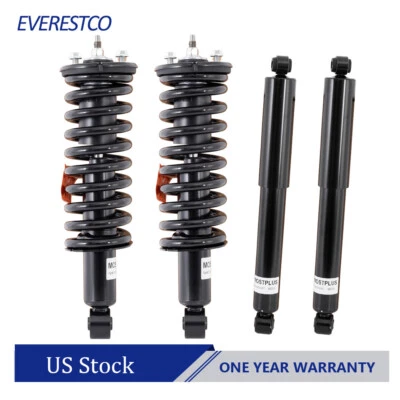 Full Set Front Complete Struts Rear Shock Absorber For 2005-2019 Nissan Frontier - Imagem 1 de 4