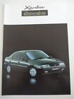 Citroen Xantia DIMENSION 1.8i Petrol 1.9 TD Diesel Ltd Edition UK Brochure 1994