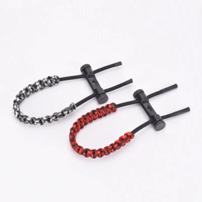 Archery Compound Bow Wrist Slings Braided Adjustable Hunting Equipment Straps - Image 1 of 4