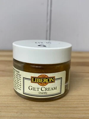 Tornitura del legno, oro (Chantilly) crema dorata 30 ml, Liberon