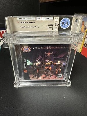 Quake III 3 Arena - Sega Dreamcast - WATA 9.4 A++ Sealed Graded Not VGA | CGC - Image 1 of 4