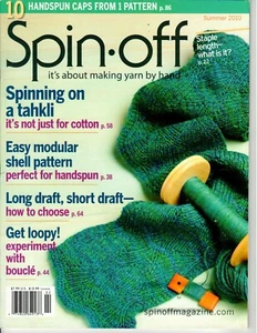 Spin Off magazine Summer 2010 spin on a tahkli, long draft-short draft - Picture 1 of 2