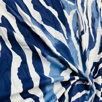 Tie Dye hot Pink Print  Nylon Spandex Fabric 4 Way Stretch for Swimwear - Image 1 of 4