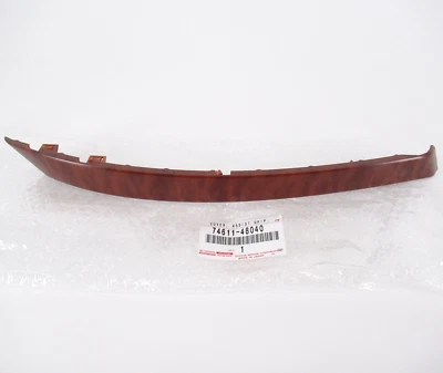 Genuíno Toyota 74611-48040 Driver Front Door Assist Grip Cover 08-11 Highlander - Imagem 1 de 4