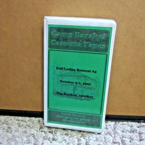 PEG RANKIN women's issues Camp Barakel cassette tapes 2001 Christian motivation - Picture 1 of 2