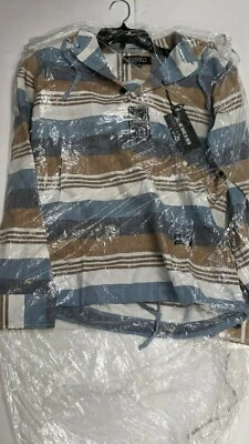 NWT Ezekiel Men's Kanyon Hooded Pullover, Front Pocket, Blue Haze Size (Small) - Image 1 of 3