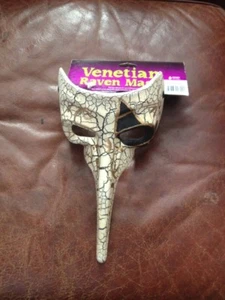 NWT Venetian Raven Mask - Picture 1 of 3