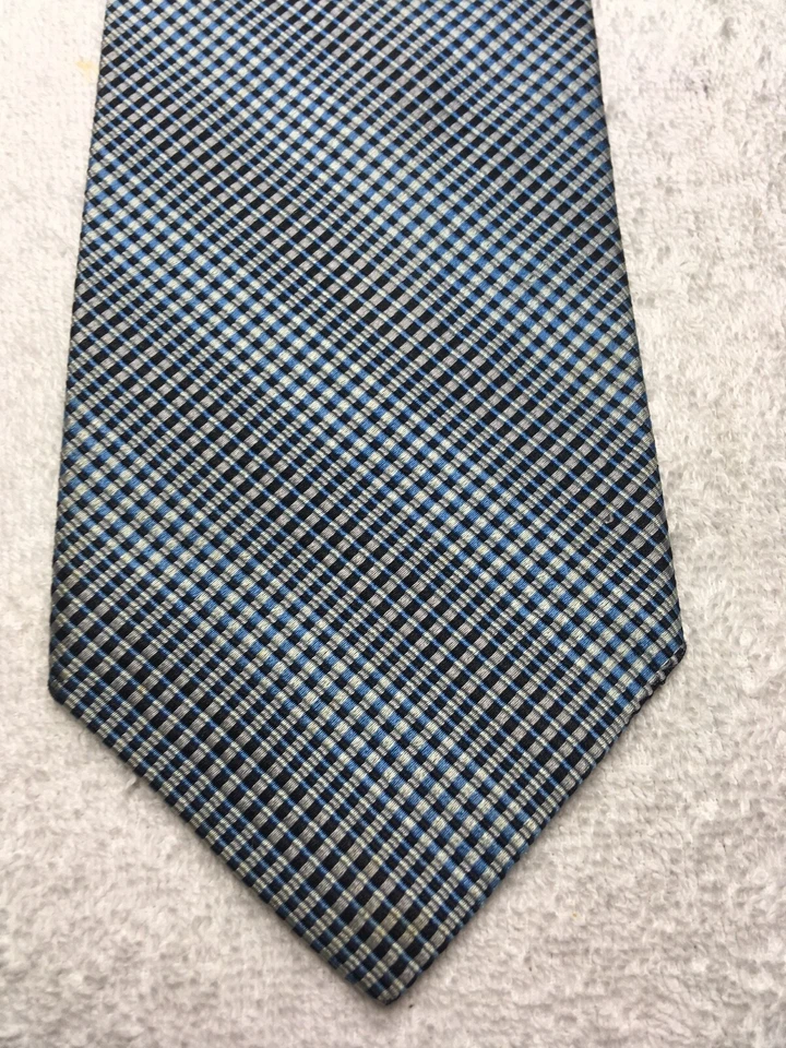 CORBATA EXPRESS HOMBRE RAYAS AZULES Y GRISES 3,75 X 60 Foto 1 de 4