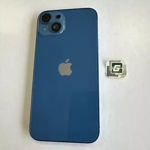 Apple iPhone 13 ricambio alloggiamento nudo posteriore blu originale OEM 7/10 - Foto 1 di 2
