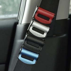 2PCS Car Safety Seat Belt Buckle Clip Seatbelt Stopper Adjuster Clip Seat Belt - Picture 1 of 15