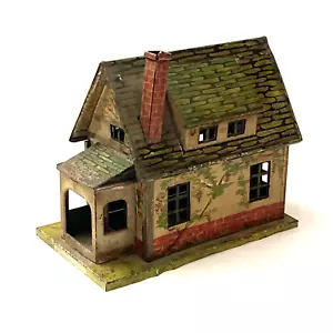 LIONEL Prewar 184 Illuminated Bungalow ~ 1926 -32 Green Lithograph Version - Picture 1 of 8