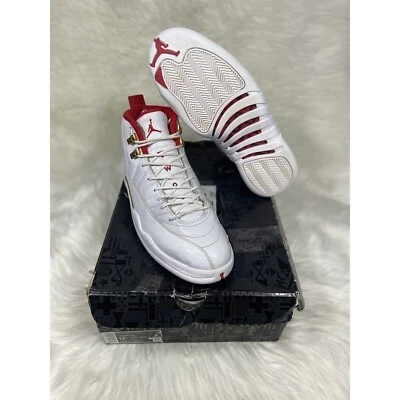 Air Jordan 12 Retro Fiba Hombres Talla 11.5 Playoff Gripe Game Royalty A Ma Maniere Og Foto 1 de 4