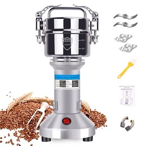Grain Mill Grinder Electric, 150g Stainless Steel Grain Grinder for Dry Corn ... - Picture 1 of 8