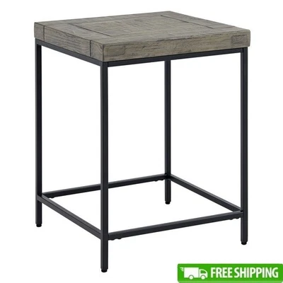 Mesa auxiliar moderna muebles de salón mesa auxiliar industrial mesita de noche Foto 1 de 4