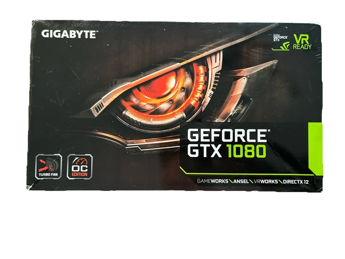 GIGABYTE NVIDIA GeForce GTX 1080 NVIDIA Computer Graphics Cards