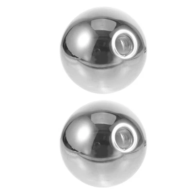 2pcs Glass Globe Lamp Shade Replacement For Pendant Light Fixtures Base - Image 1 of 4