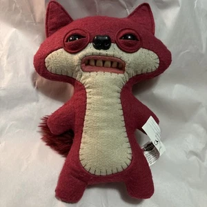 Fuggler Fox Sospechoso Divertido Feo Monstruo Dientes 10" Peluche Animal Raro - Imagen 1 de 3