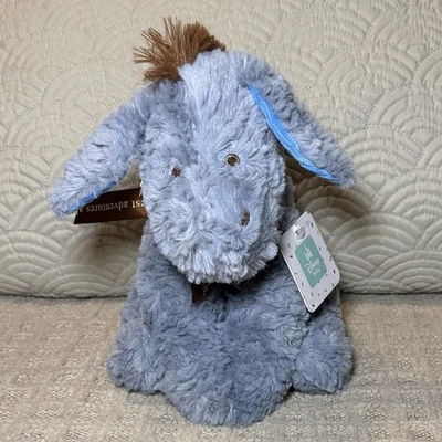 NUEVO CON ETIQUETAS Disney Baby Kids Preferred Classic Pooh 9” Peluche Eeyore Peluche Lovey Foto 1 de 4