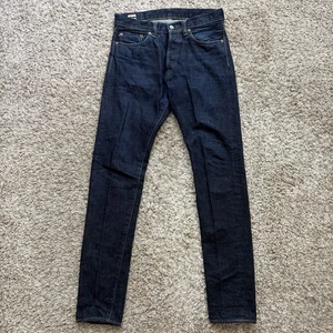 Momotaro Japan Blue Jeans Denim Indigo Selvedge Slim Fit Men’s Size 30x32 - Picture 1 of 12