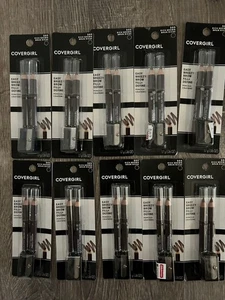 10 packs = Covergirl easy breezy brow fill pencils crayons 505 Rich Brown - Picture 1 of 1