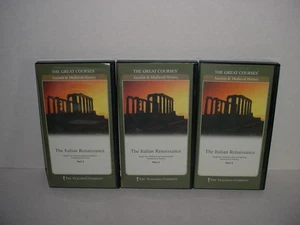 Great Courses The Italian Renaissance 6 DVDs & 3 Guidebooks s10 - Imagen 1 de 1