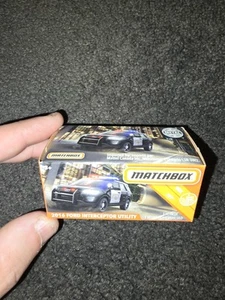 Matchbox Power Grab 2016 Ford Interceptor Utility Highway Patrol - Picture 1 of 1