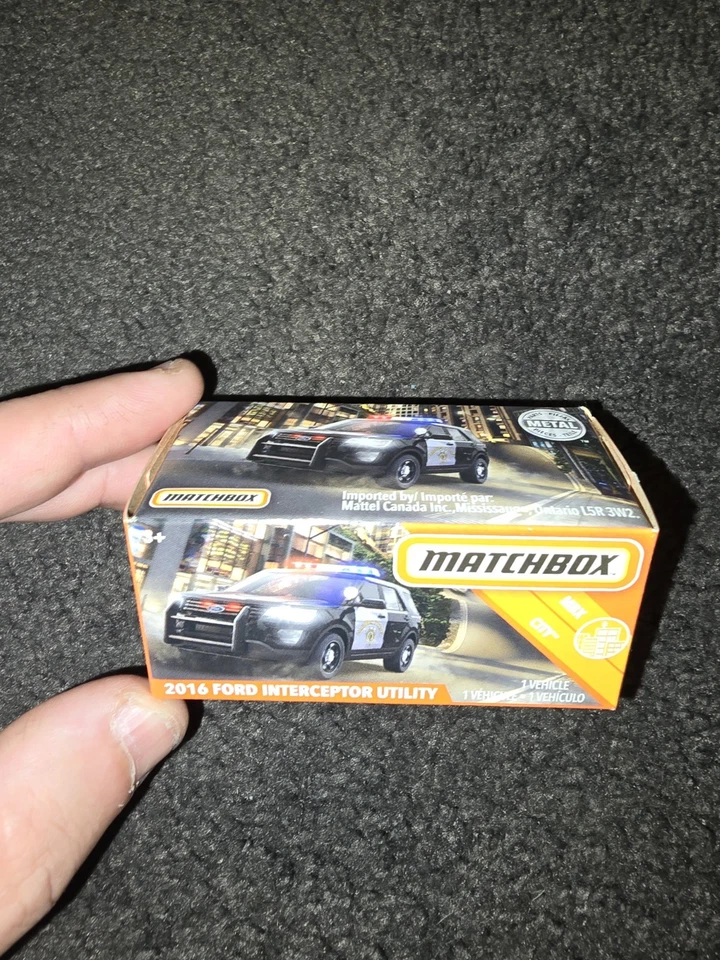Matchbox Power Grab 2016 Ford Interceptor Utility Highway Patrol - Image 1 of 1