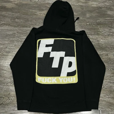 FTP Fck You! Sudadera con Capucha FuckThePopulation G59 $uicideboy$ Med Fuct Ruby $crim Rara Foto 1 de 4
