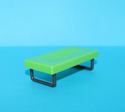 Playmobil Green Bed Exam Table for Hospital, Doctor's Office, Prison - Image 1 of 2