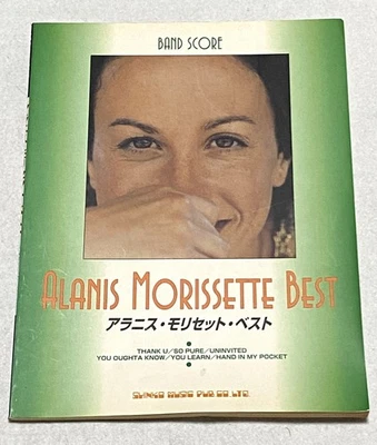 Alanis Morissette Best Band Score Japan Guitar Bass Drums Vocal TAB Music Book - Image 1 of 4