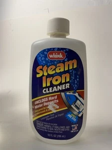 Whink Steam Iron Cleaner 10 Fl Oz Unclogs Hard Water Deposits New Discontinued - Picture 1 of 3
