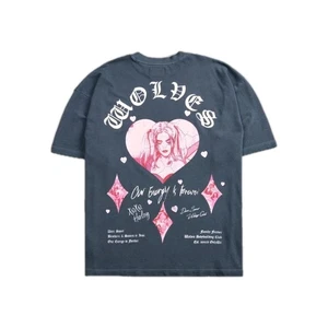 Darc Sport Her Energy Premium Tee Large Batman Collection Harley Quinn Darc Blue - Picture 1 of 7