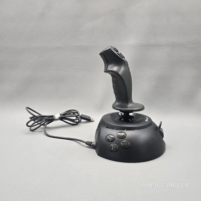 VTG Microsoft Sidewinder USB Joystick Controller For PC Gaming X05-63895 - Black - Image 1 of 4