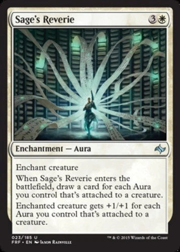 MTG - Sage's Reverie - Fate Reforged - NM, English Magic FLAT RATE SHIP - Image 1 of 1