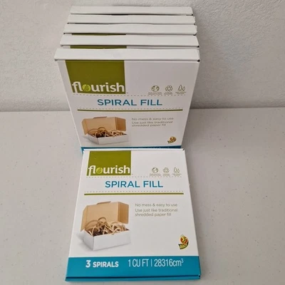 NEW Duck Brand Shipping Packing Spiral Cushion Fill SET OF 6 BOXES - Image 1 of 4