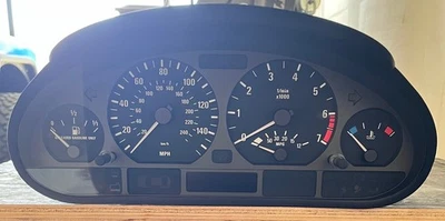 🚗 OEM 1999-2006 BMW E46 325i 330i Automatic Gauge Instrument Cluster TESTED ✅ - Image 1 of 3