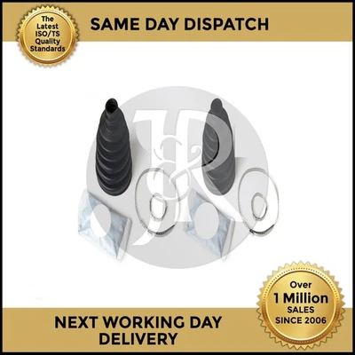 FITS 2X NISSAN MICRA DRIVE SHAFT CV BOOT KIT GAITER UNIVERSAL STRETCH - Image 1 of 4