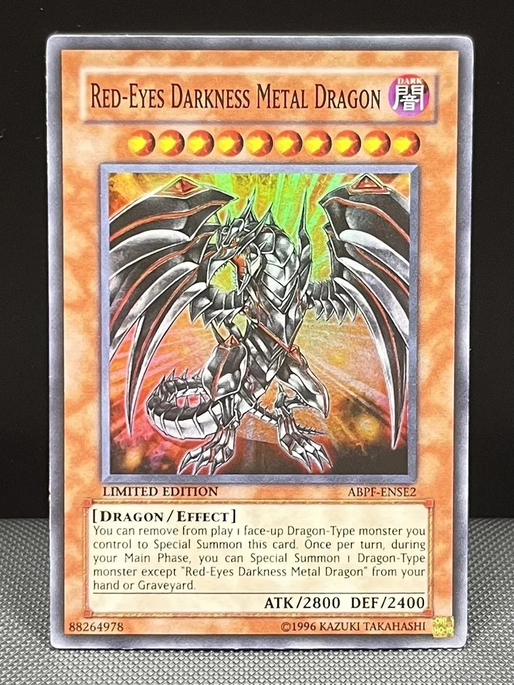 Red-Eyes Darkness Metal Dragon ABPF-ENSE2 Absolute Powerforce LIMITED NM - Image 1 of 1